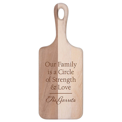 PERSONALIZED ACACIA CUTTING BOARD