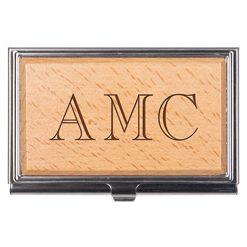 Personalized  Business Card Holder