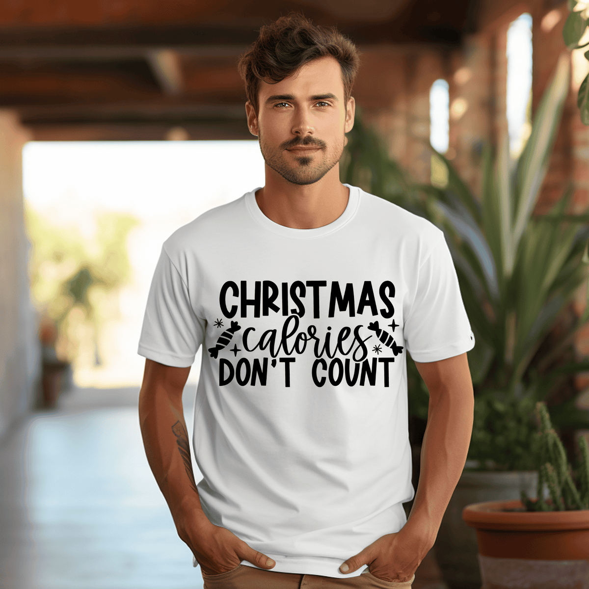 T Shirt - Christmas Calories Don't Count