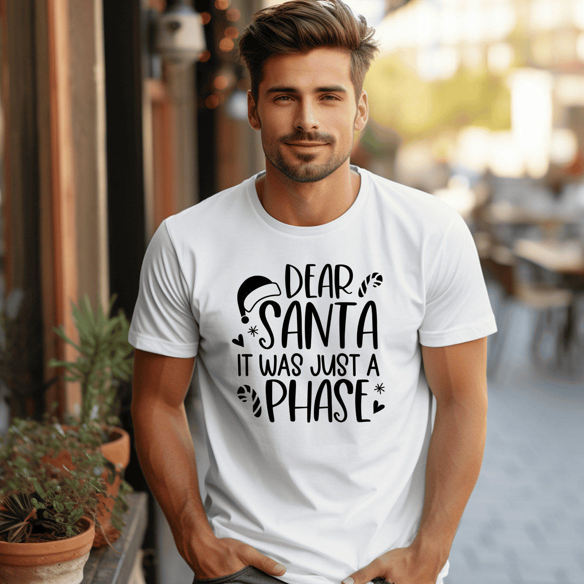 T Shirt - Dear Santa Just Leave Your Credit Card Under The Tree