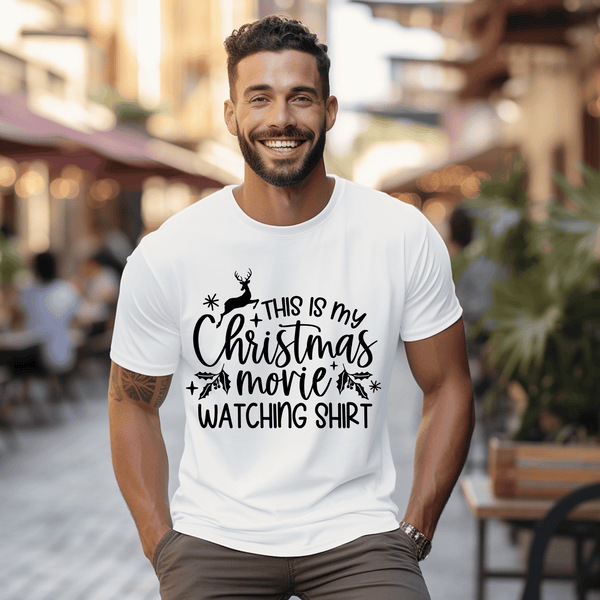 T Shirt - This is My Christmas Movie watching Shirt