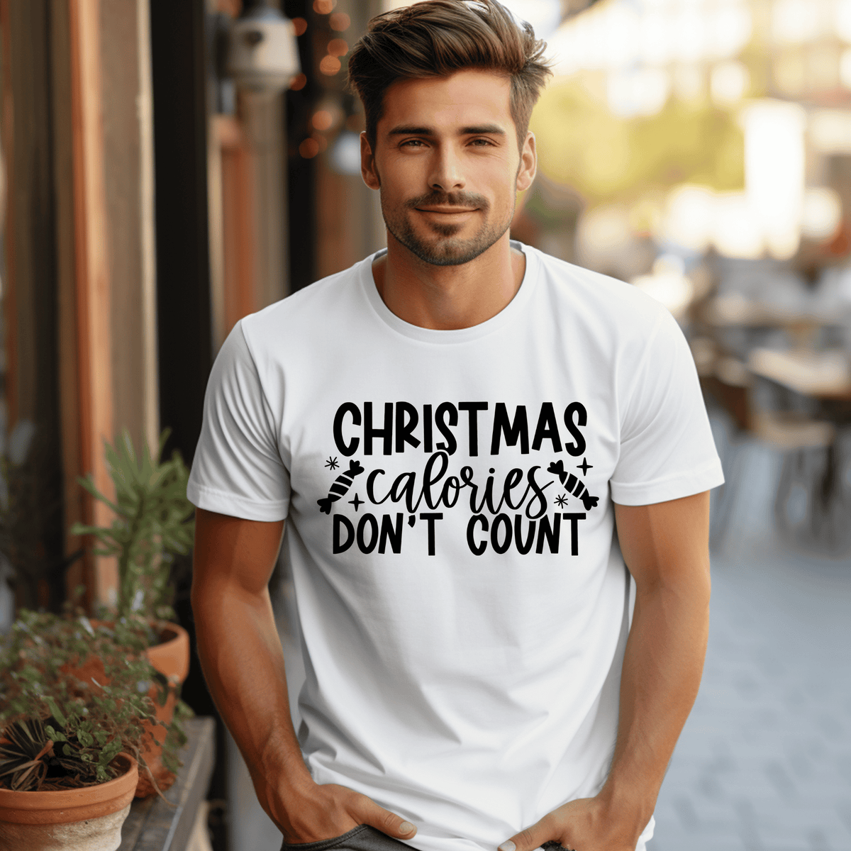 T Shirt - Christmas Calories Don't Count