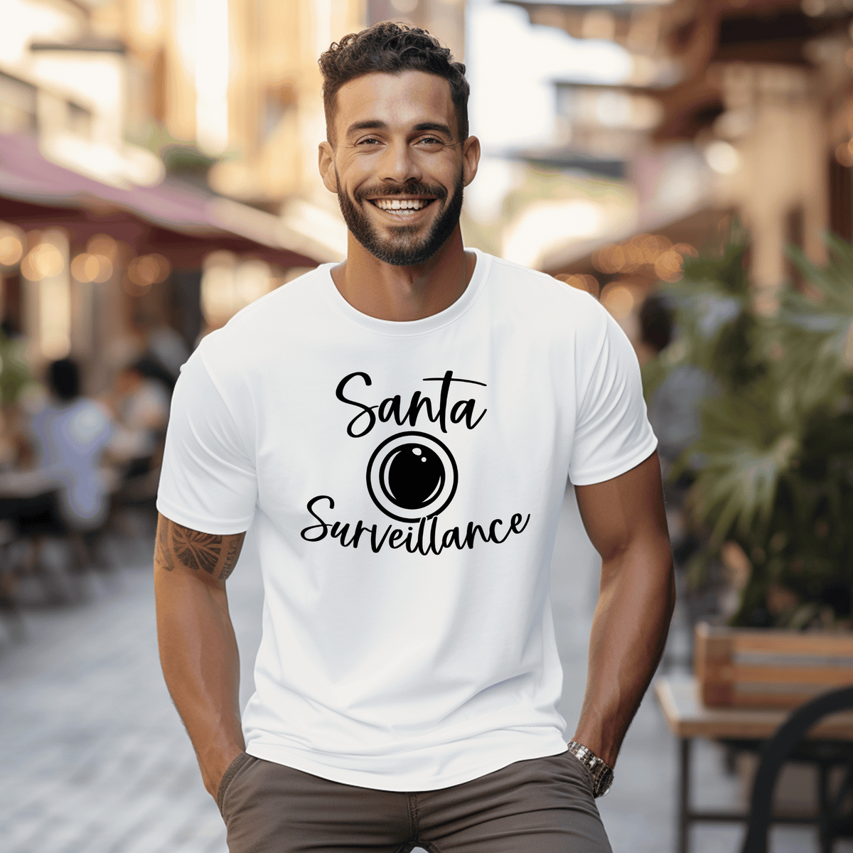 T Shirt - Santa Surveilliance