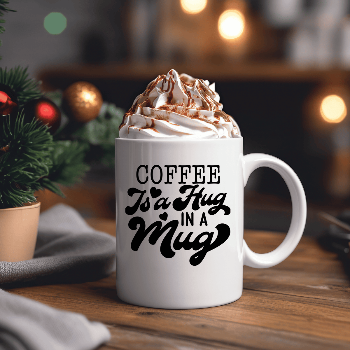 Funny Coffee Mugs | Coffee Is A Hug In A Mug