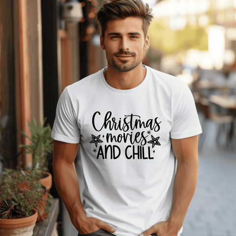 T Shirt - Christmas Movie and Chill