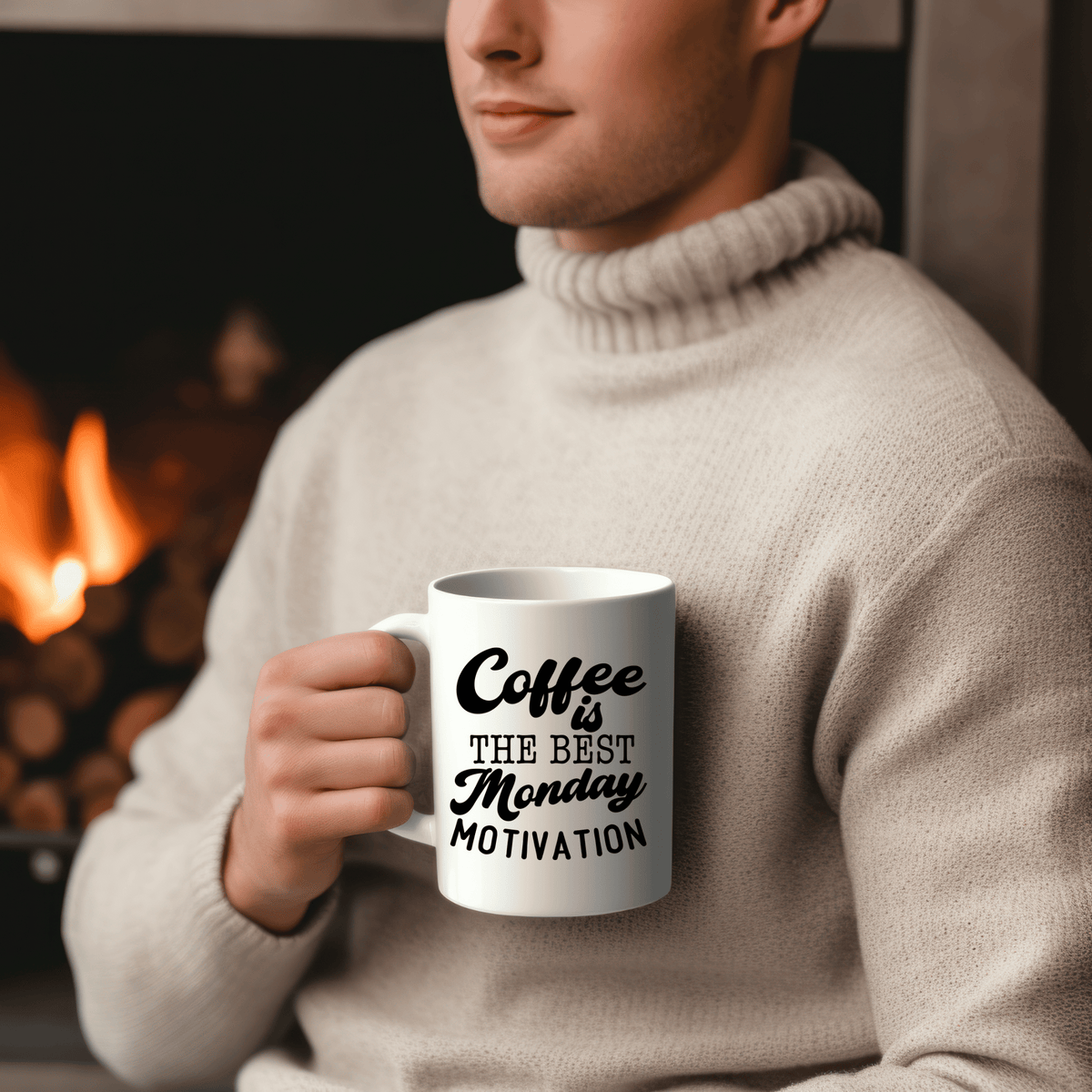 Funny Coffee Mugs | Coffee Is The Best Monday Motivation