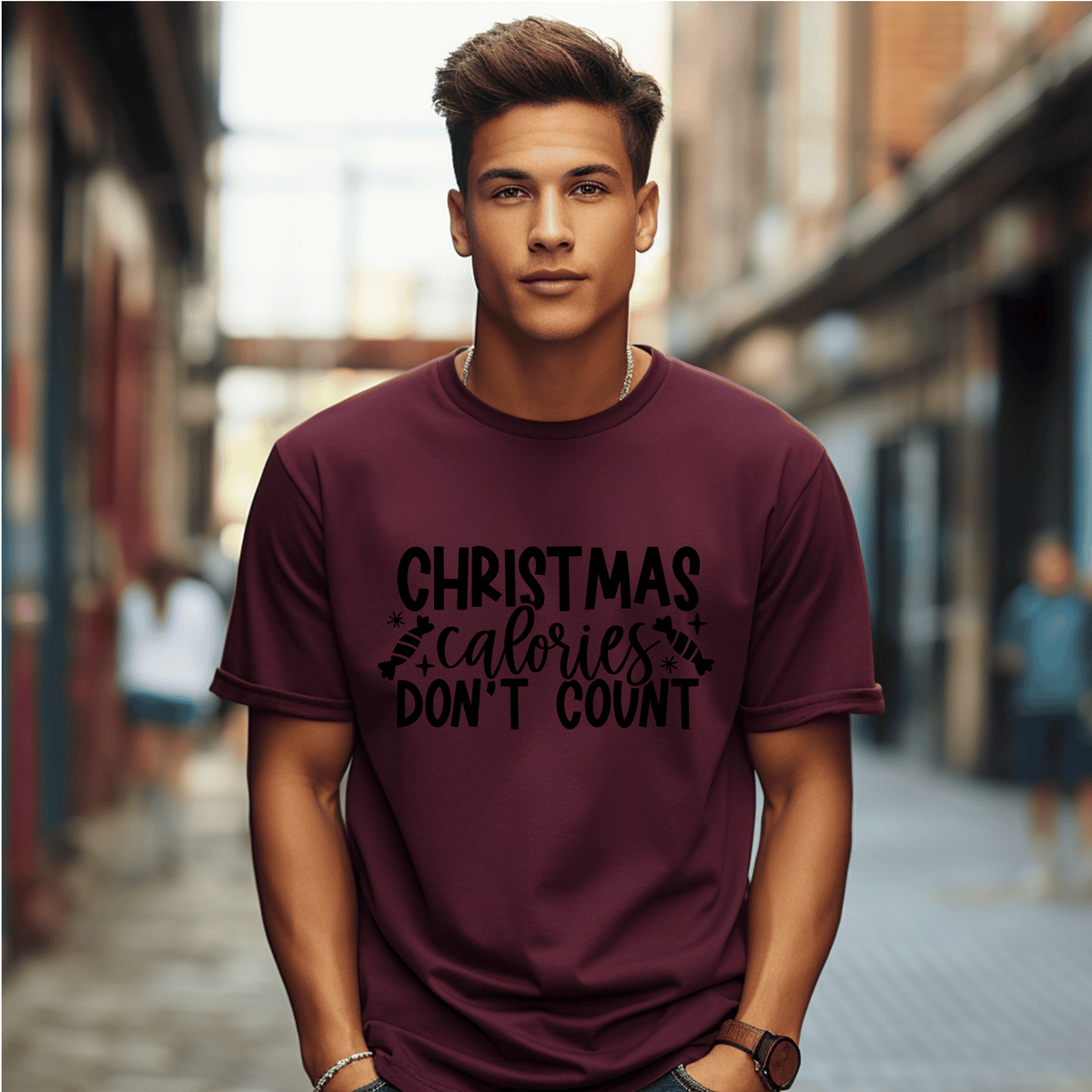 T Shirt - Christmas Calories Don't Count