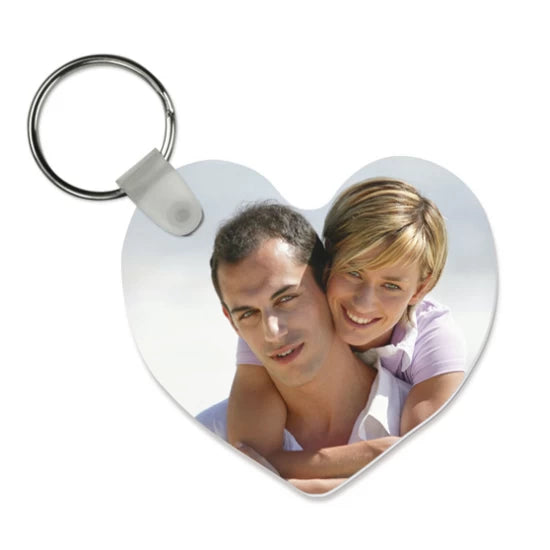 Heart Sublimation Key Chain