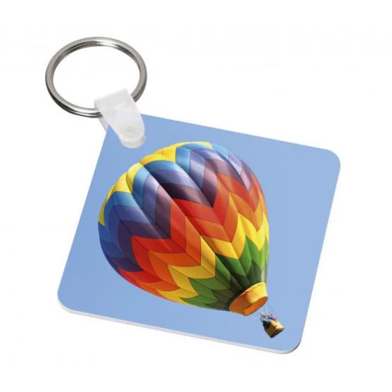 Square sublimation Key Chain