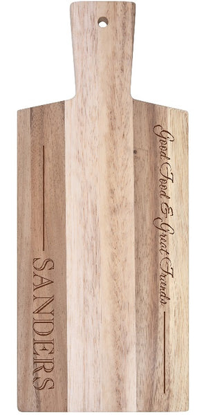 PERSONALIZED ACACIA CUTTING BOARD