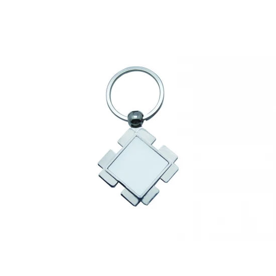 Sublimation Keychain - Diamond 1" x 1"