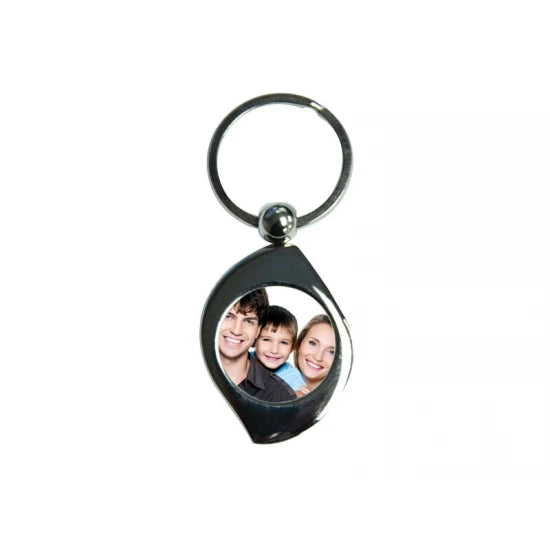 Sublimation Keychain -Round Key Ring