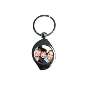 Sublimation Keychain -Round Key Ring