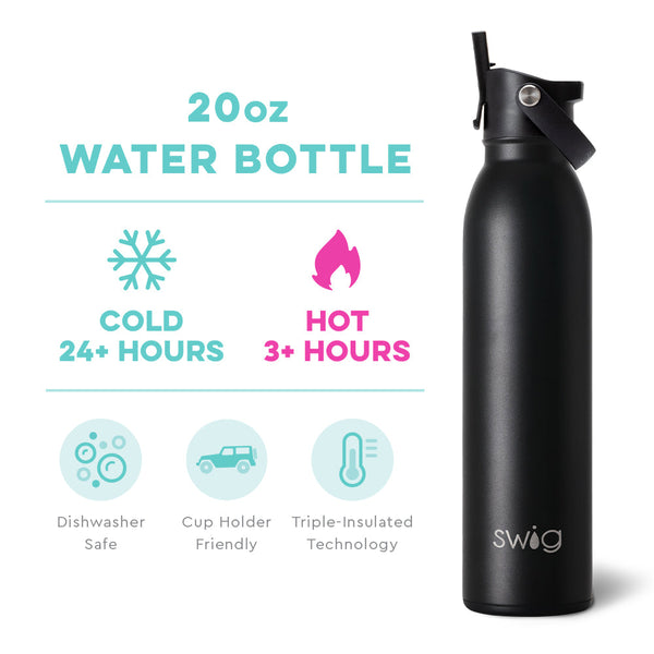 PERSONALIZED SWIG FLIP + SIP WATER BOTTLE (20OZ)