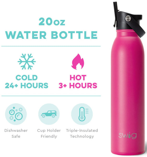 PERSONALIZED SWIG FLIP + SIP WATER BOTTLE (20OZ)