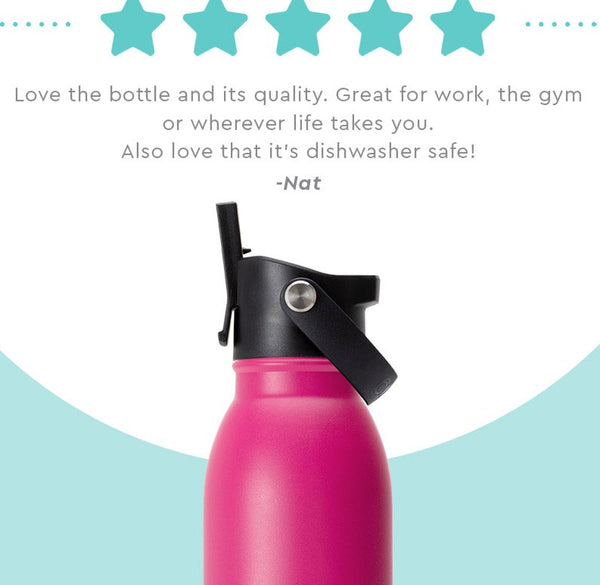 PERSONALIZED SWIG FLIP + SIP WATER BOTTLE (20OZ)