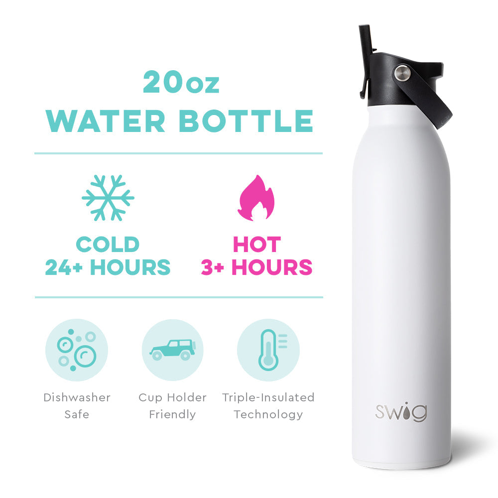 PERSONALIZED SWIG FLIP + SIP WATER BOTTLE (20OZ)