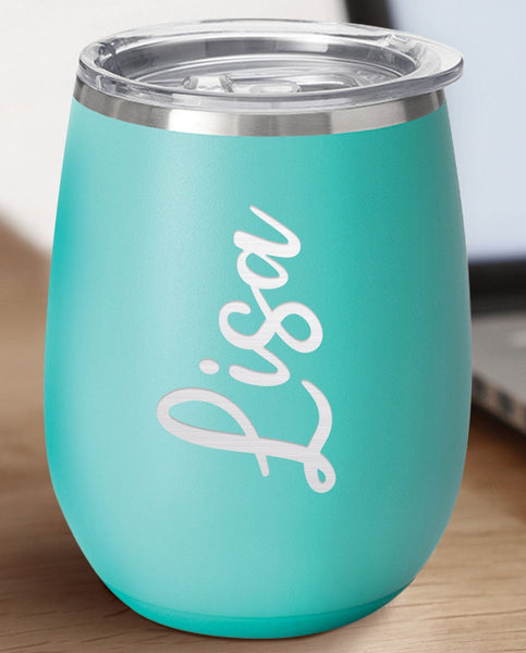 PERSONALIZED SWIG STEMLESS CUP