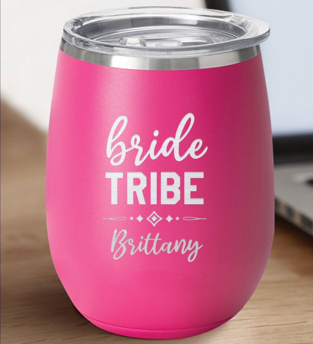 PERSONALIZED SWIG STEMLESS CUP