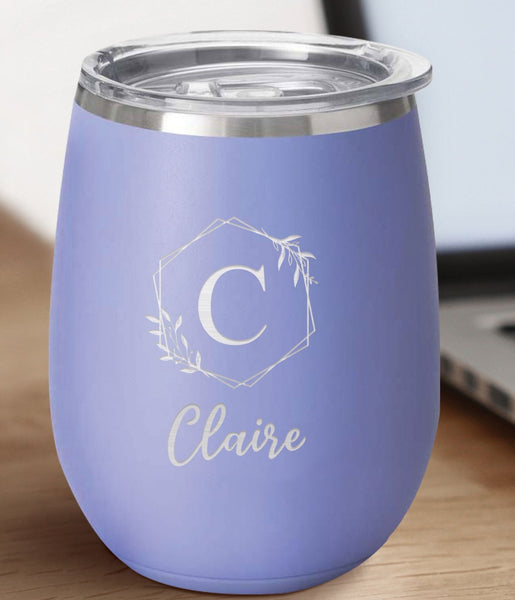 PERSONALIZED SWIG STEMLESS CUP