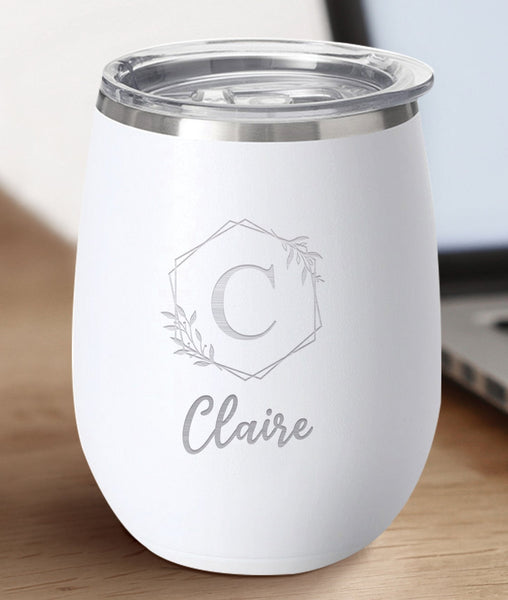 PERSONALIZED SWIG STEMLESS CUP