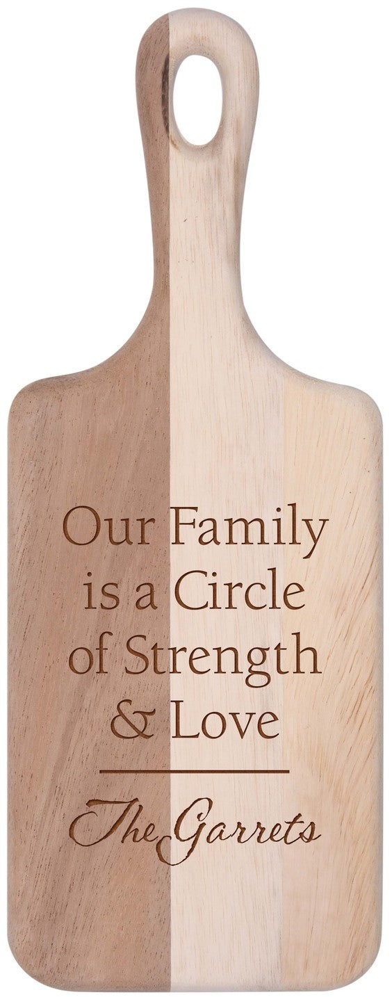 PERSONALIZED ACACIA CUTTING BOARD