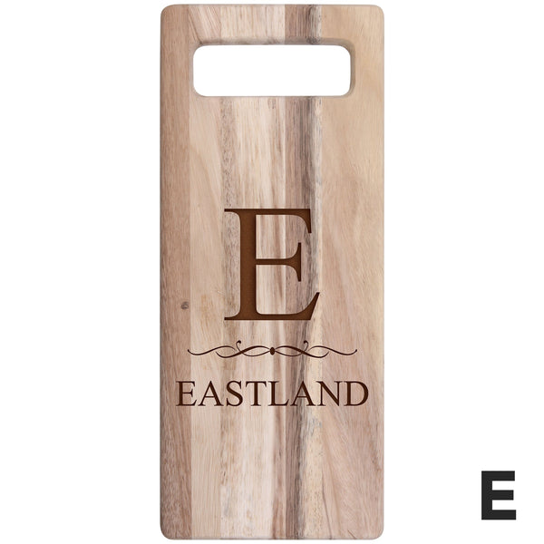 PERSONALIZED ACACIA CUTTING BOARD