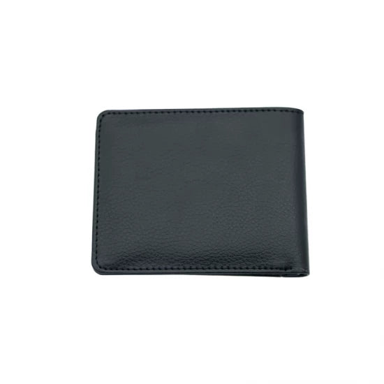 P/U LEATHER MEN'S WALLET  w ID Slot