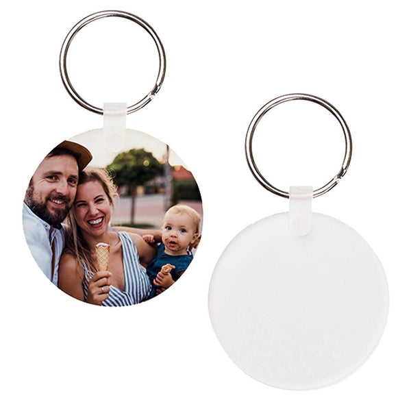 Round sublimation Key Chain