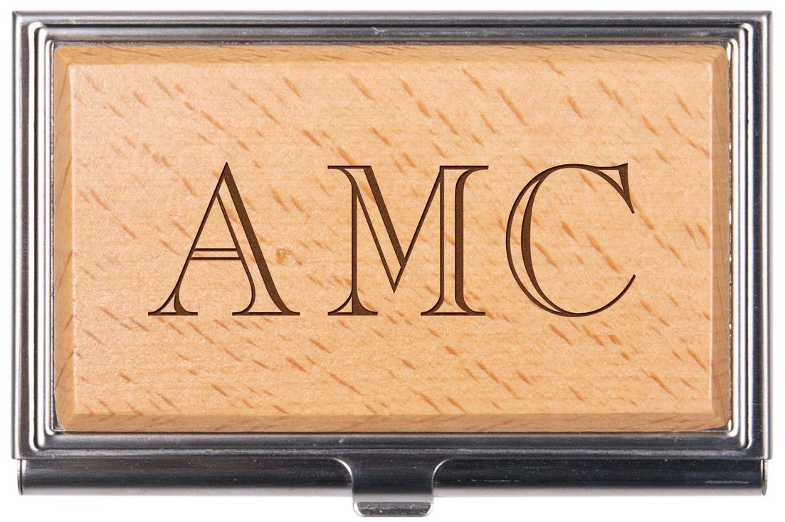 Personalized  Business Card Holder