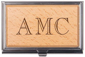 Personalized  Business Card Holder