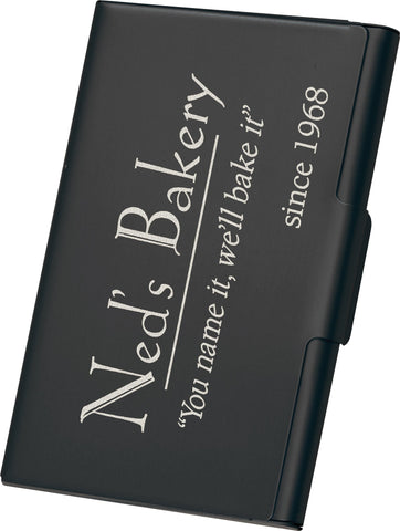Personalized  Business Card Holder