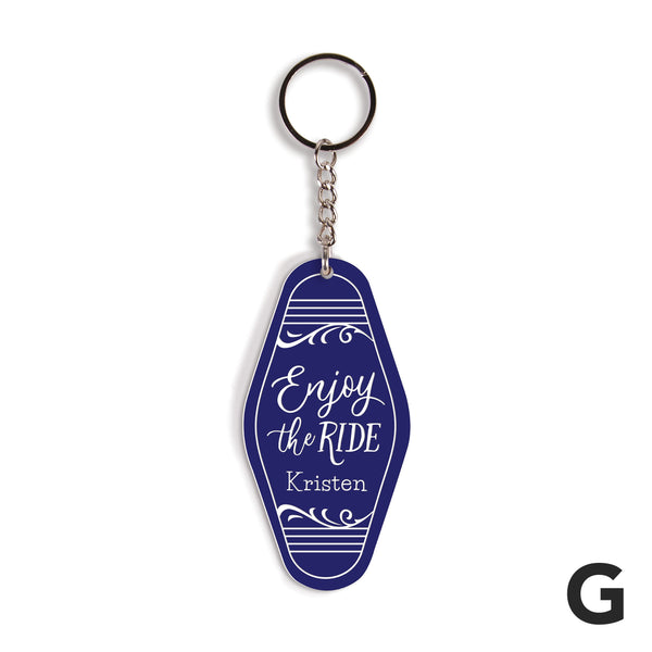 Personalized  Vintage Keychain