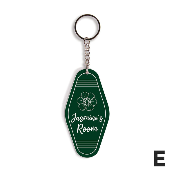 Personalized  Vintage Keychain