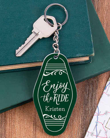 Personalized  Vintage Keychain