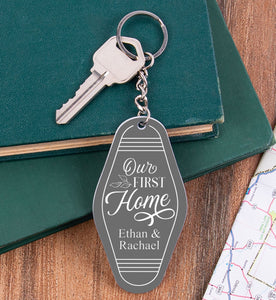 Personalized  Vintage Keychain