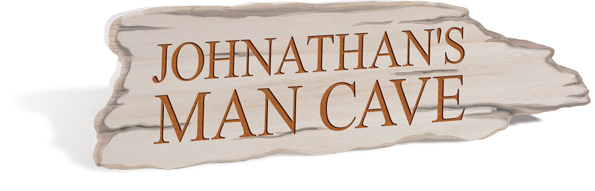 Personalized Faux Wood Sign