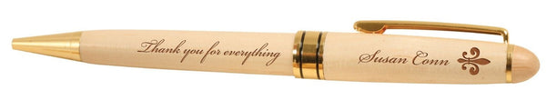 Personalized Maple Pen