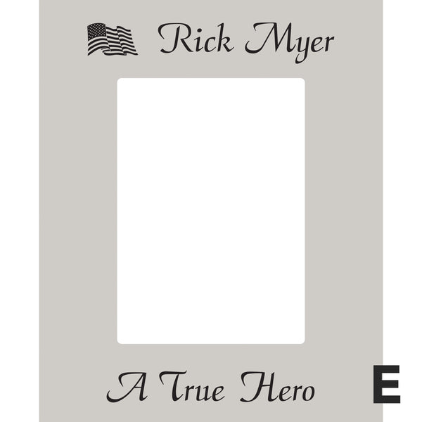 Personalized  Photo Frame (5x7 Photo)