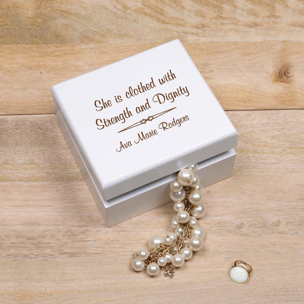 Personalized Jewelry Box