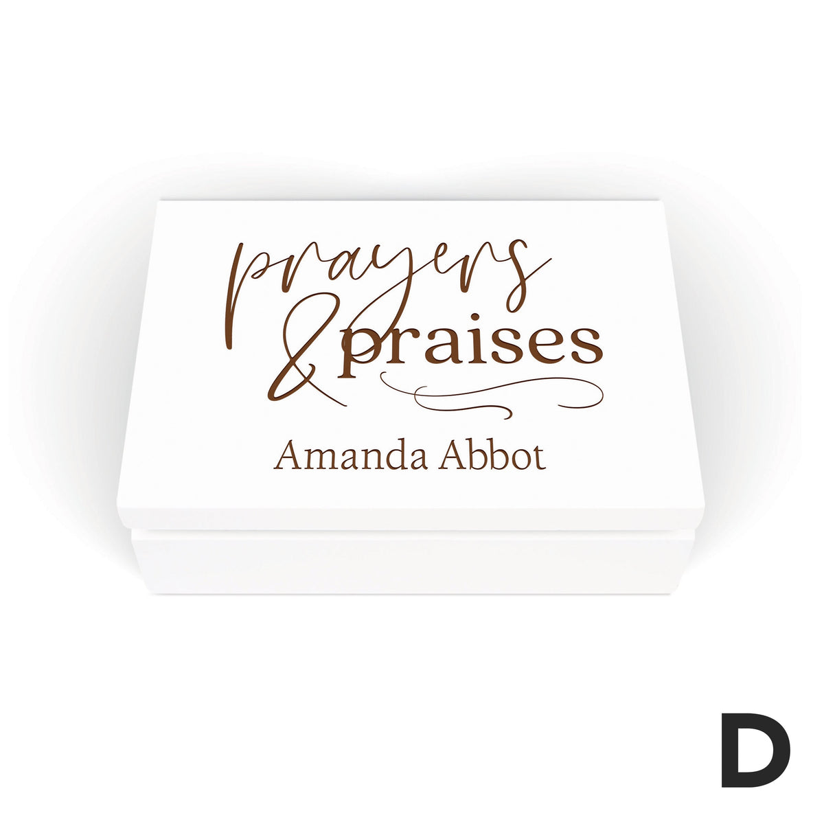 Personalized Prayer Box