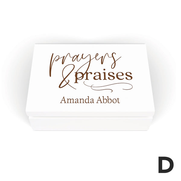 Personalized Prayer Box