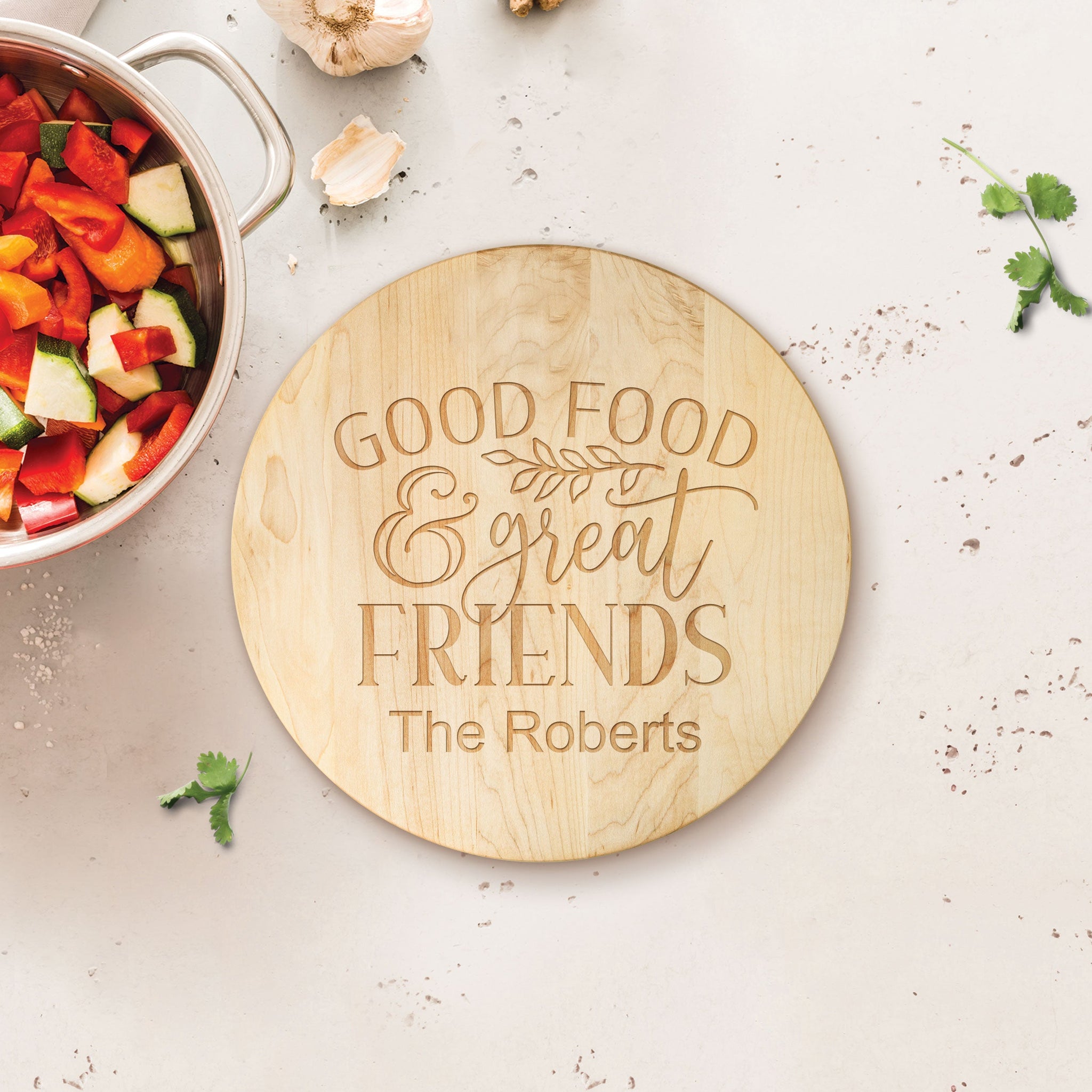 Personalized Maple Cutting Board