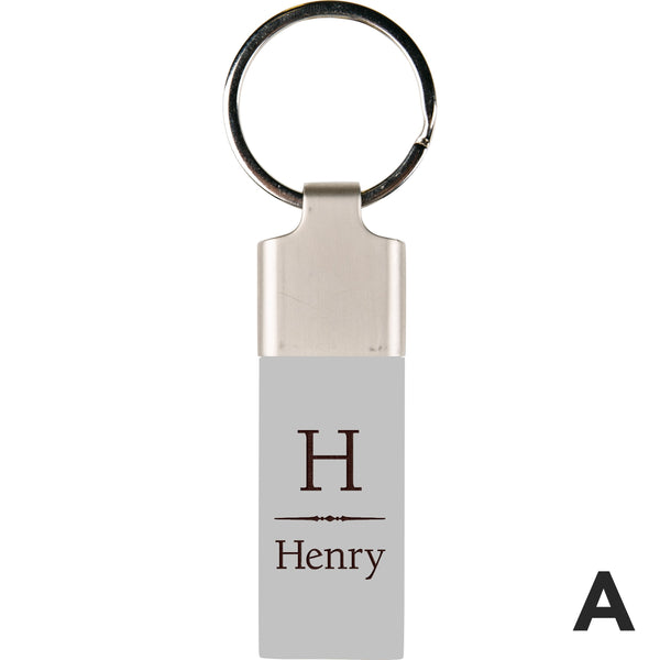 Personalized Wood Key Chain