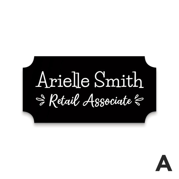 Personalized Acrylic Name Tag