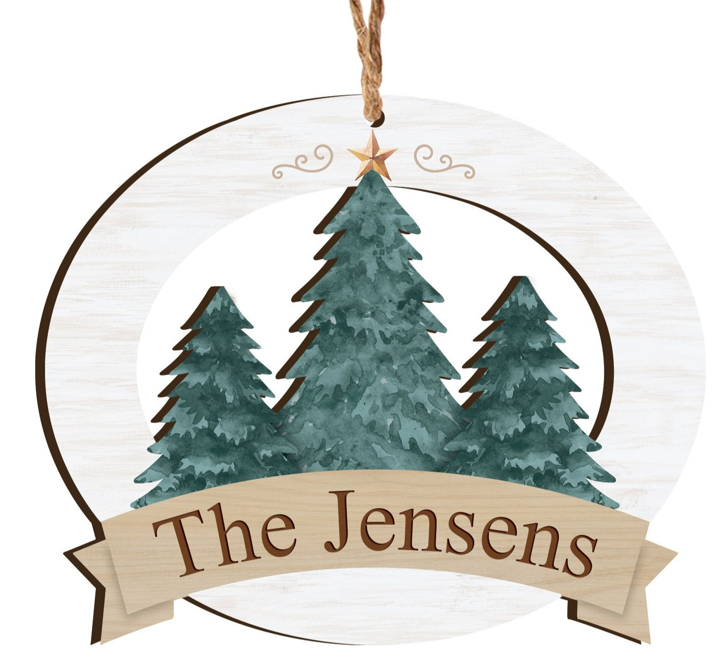 Personalized Tree Ornament