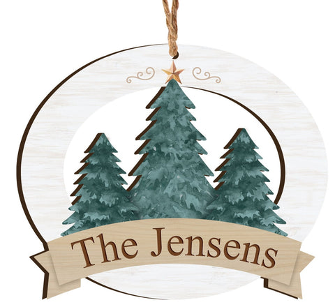 Personalized Tree Ornament