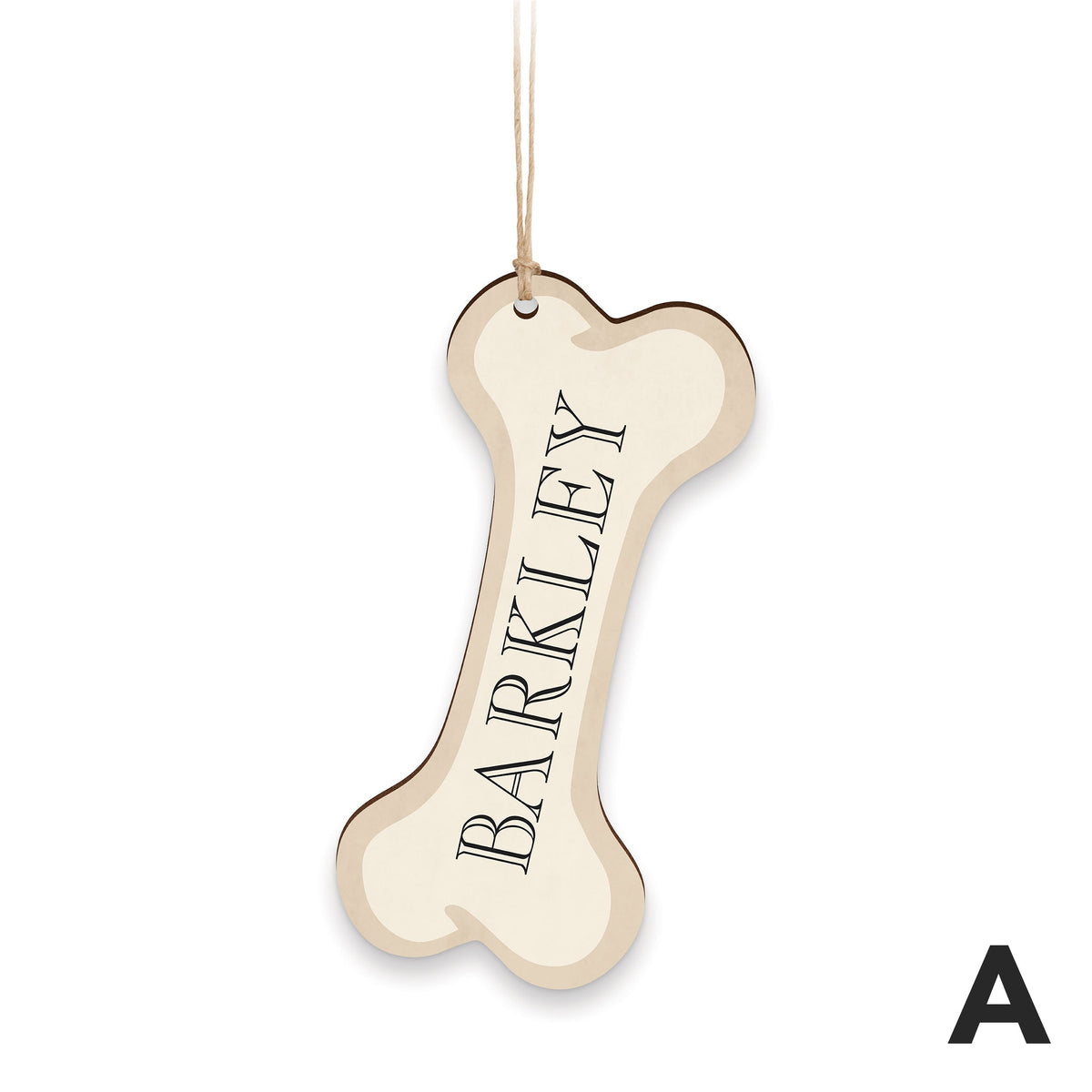 Personalized Dog Bone Ornament