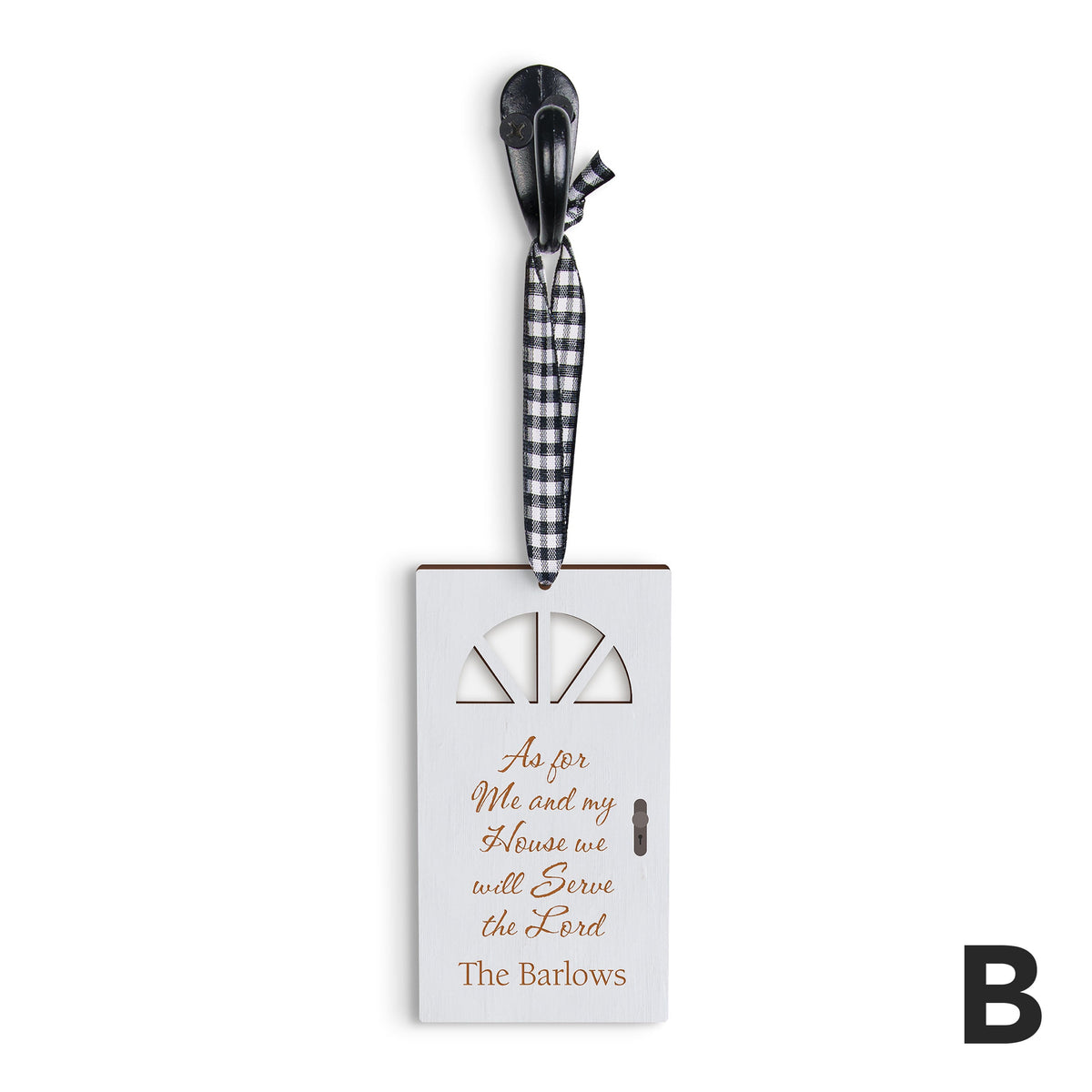 Personalized Door Ornament
