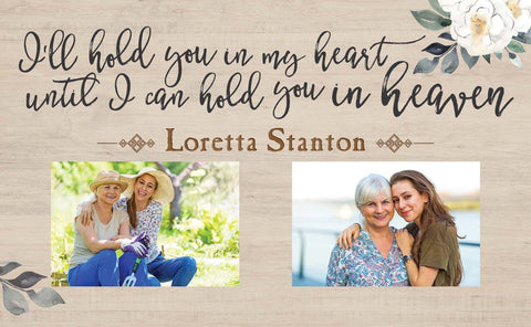 Personalized Bereavement Photo Frame (4x6 Photo)